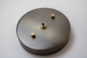 Sample Sale: Sorenthia Light - Oil Rubbed with Brass Details (18" Drop)