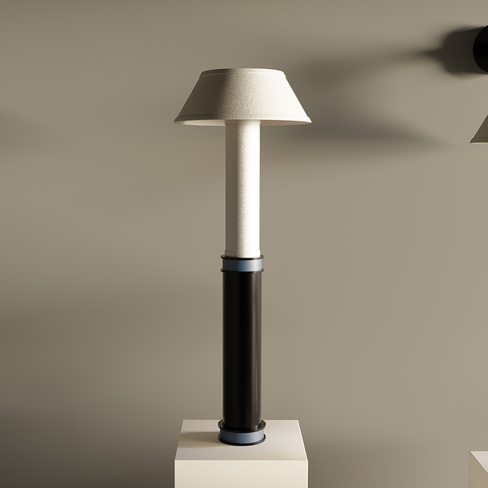 Pillaret 34in Table Lamp