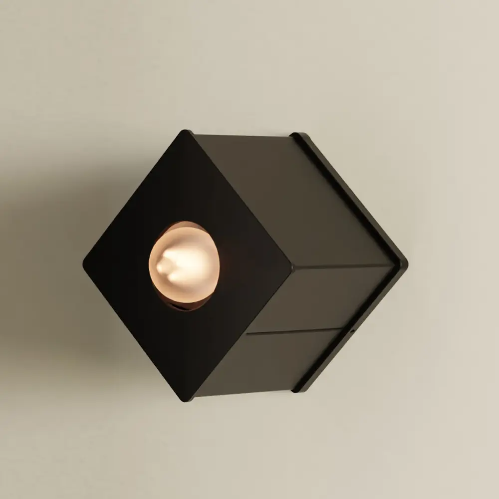 [TET-I-FM-BP] Tetra I - Flush Mount (Black Poppy)